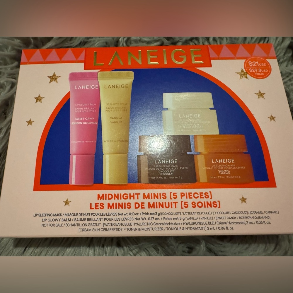 Laneige Midnight Minis
Day & Night Lip Minis